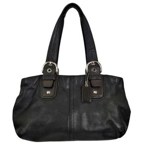 COACH VINTAGE LEATHER SOHO BAG!